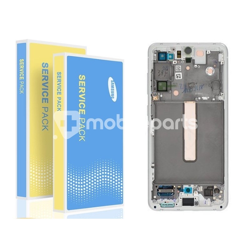 Display Touch + Frame White Samsung SM-G990 S21 FE Ori