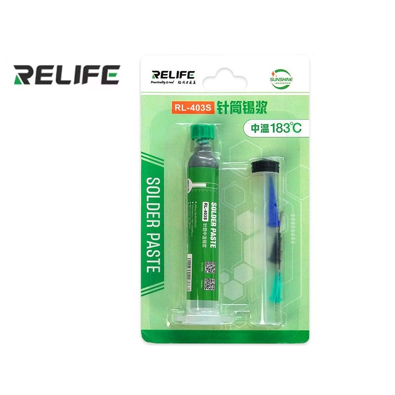 ReLife RL-403S Soldering Paste 183° 10cc