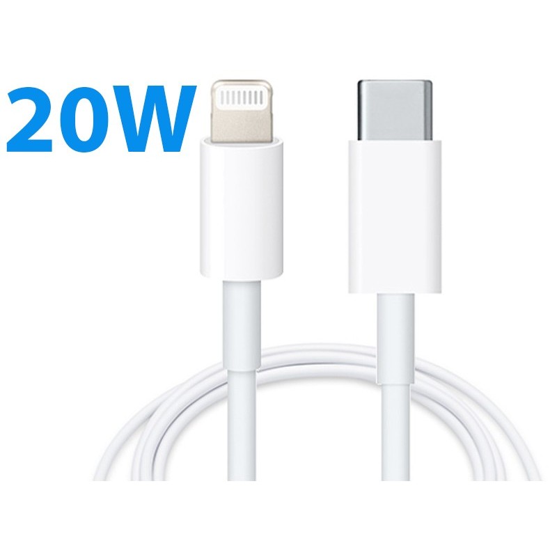 Cable Lightning - Type C 20W (1m)