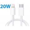 Cable Lightning - Type C 20W (1m)