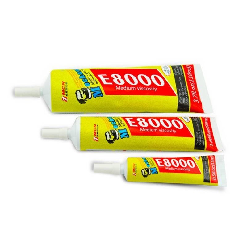 Colla Adesiva Trasparente Mechanic E8000  - 50 Ml