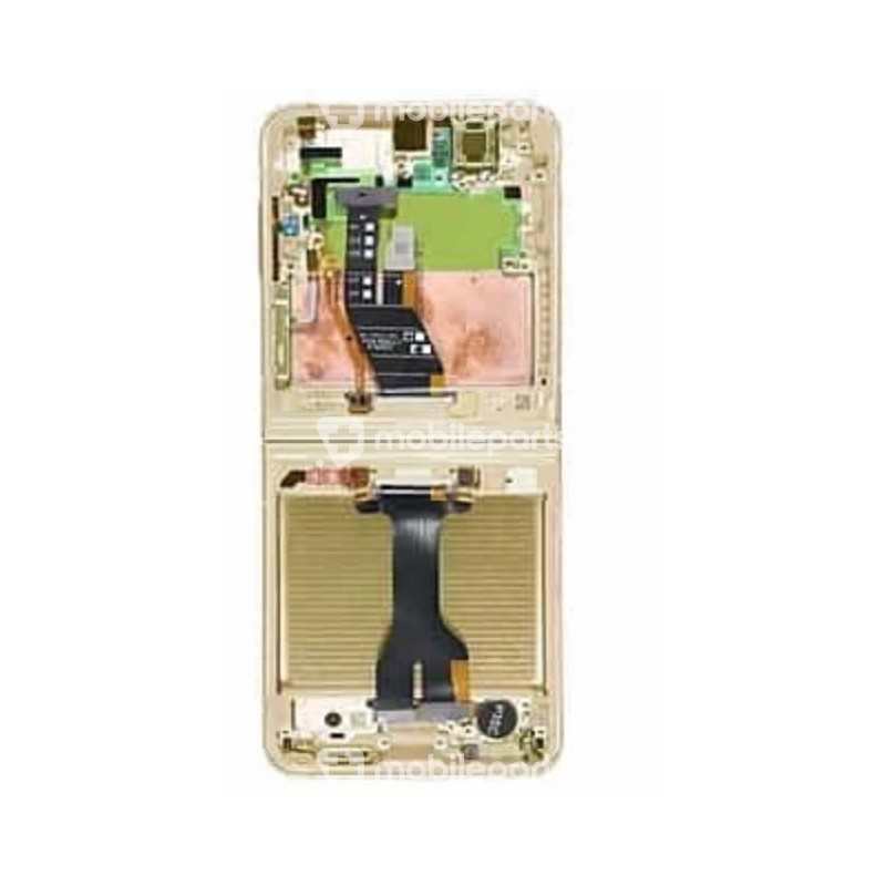 Display Touch + Frame Yellow Samsung SM-F741 Flip 6 Ori