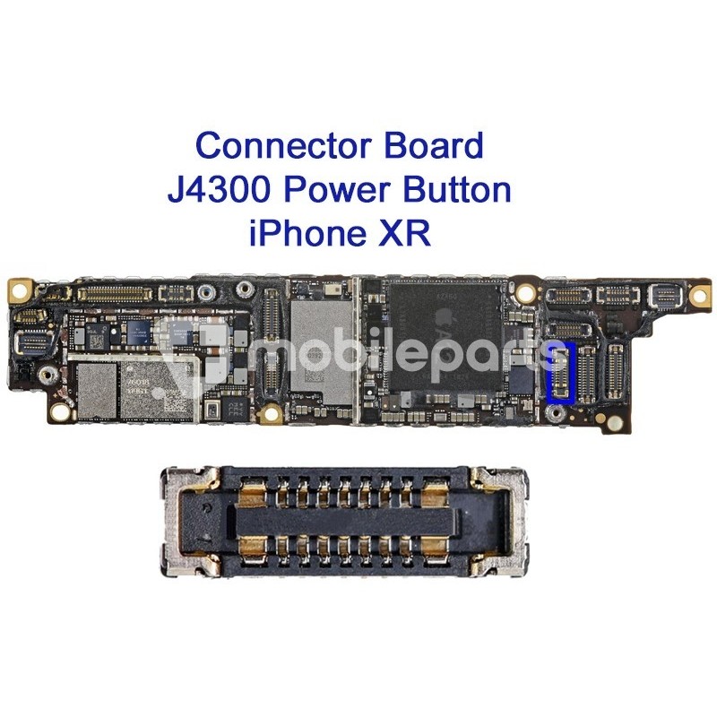 Connector Board 7 Pin Power Button iPhone XR