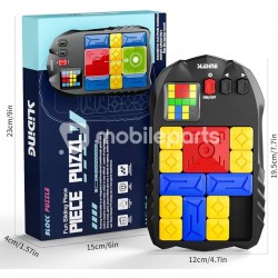 Huarong Road Magnetic Suction Block Sliding Puzzle 19 Pcs