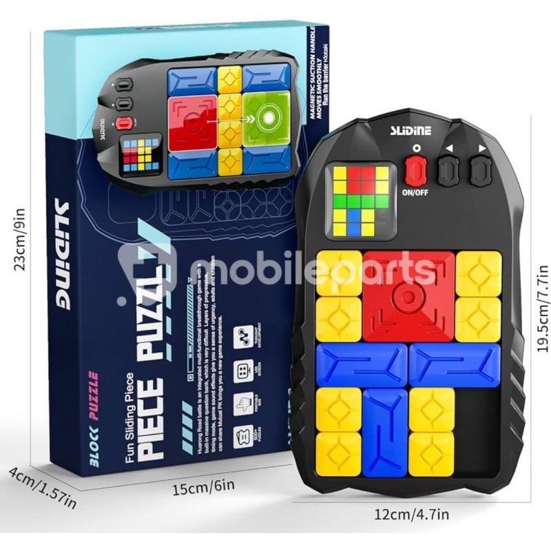Huarong Road Magnetic Suction Block Sliding Puzzle 19 Pcs