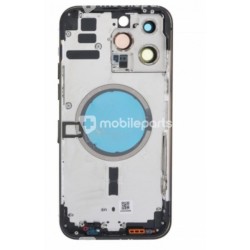 Rear Full Cover Black Iphone 14 Pro Max