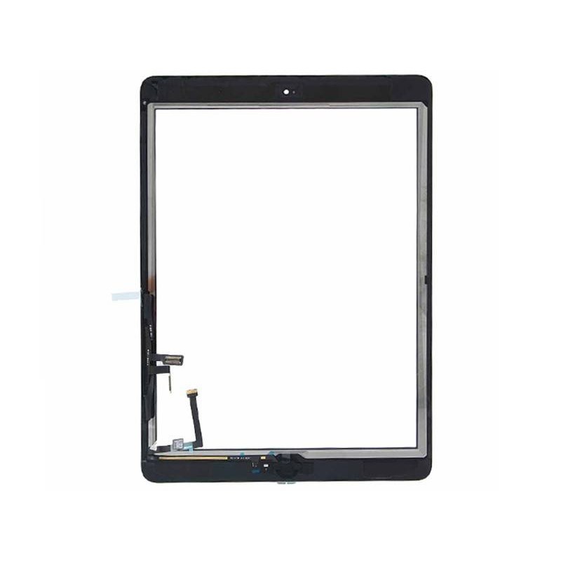 Touch Screen Nero + Tasto Home iPad 2017 No Logo