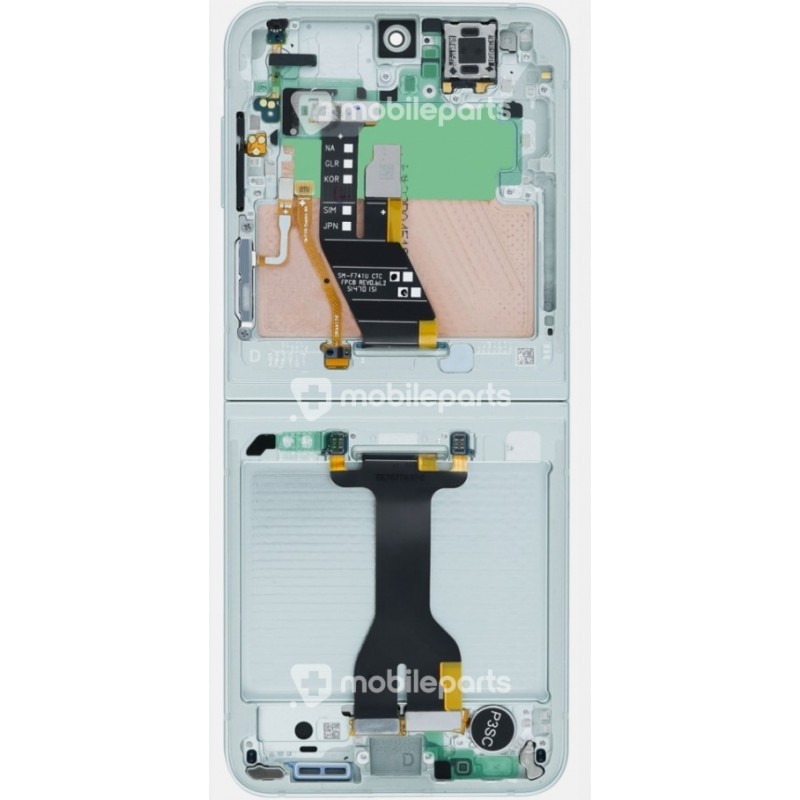 Display Touch + Frame Mint Samsung SM-F741 Flip 6 Ori