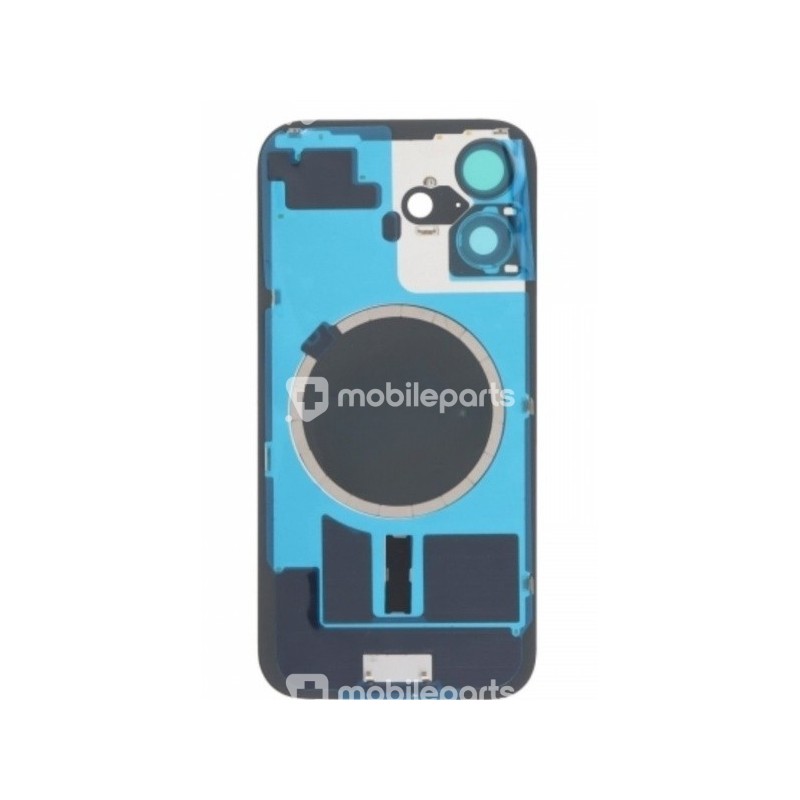 Rear Cover Black+ Holder + Magnetism Ring iPhone 16
