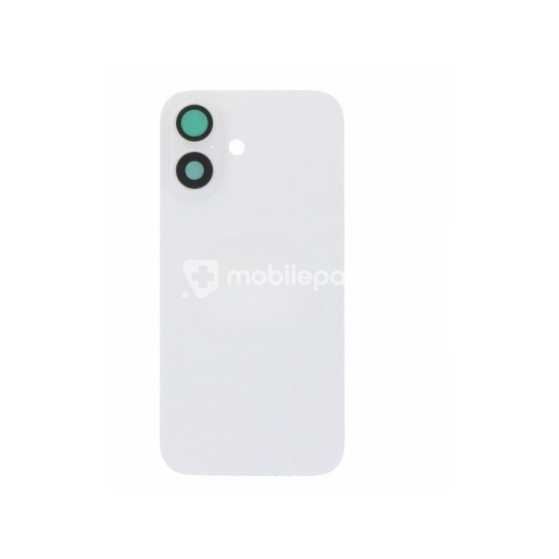 Rear Cover White + Holder + Magnetism Ring iPhone 16