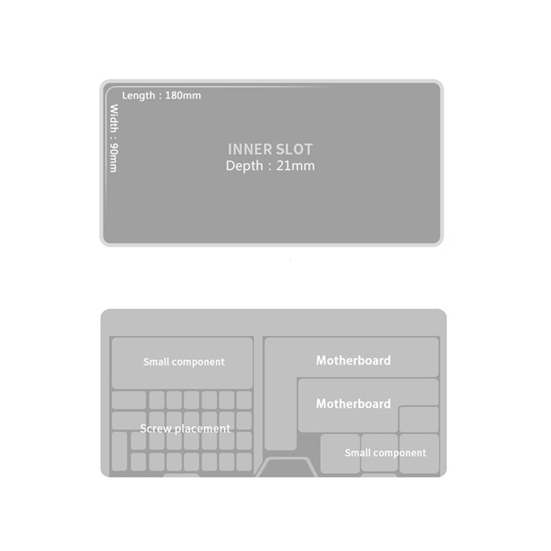 Mutifunctional Storage Box for Cellphone Repair