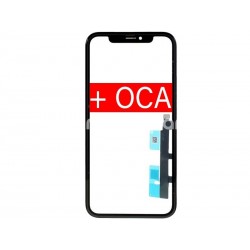 Touch Screen Long Flex + Oca + Frame iPhone XR