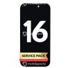 Display Touch Black iPhone 16 Ori (Service Pack)