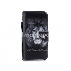 Leather Case TPU+PU Lion iPhone XR