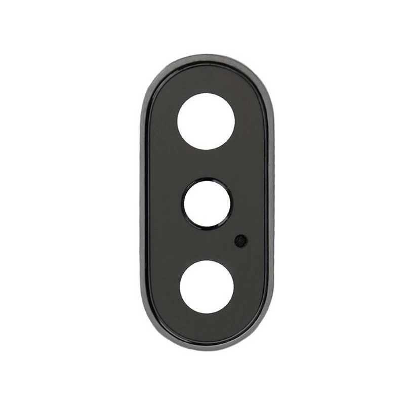 Back Rear Lens + Frame Black iPhone XS Max