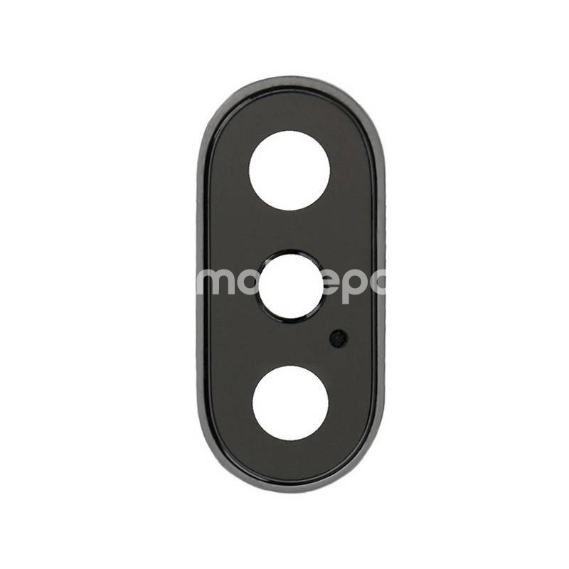 Back Rear Lens + Frame Black iPhone XS Max