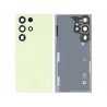Rear Cover Lime + Camera Lens Samsung SM-S918 S23 Ultra No Logo
