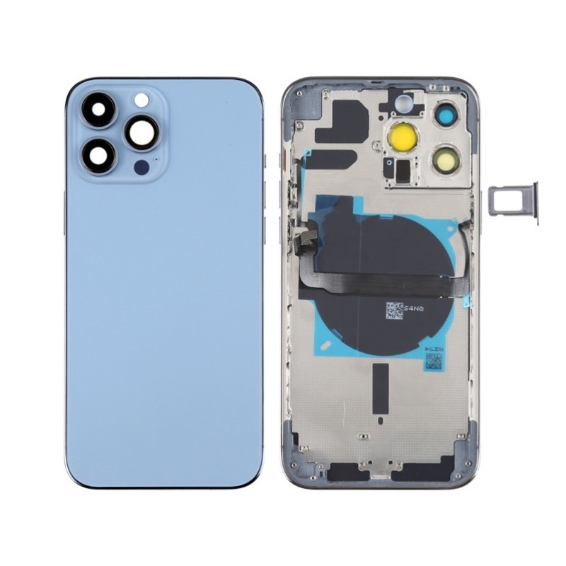 Rear Cover Blue iPhone 13 Pro Max No Logo