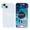 Rear Cover Blue + Holder + Magnetism Ring iPhone 15 No Logo