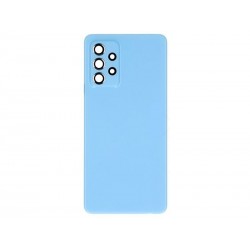 Rear Cover Blue + Camera Lens Samsung SM-A525 A52 No Logo