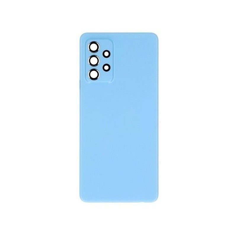 Rear Cover Blue + Camera Lens Samsung SM-A525 A52 No Logo