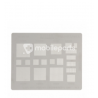 Amaoe 0.3/0.35/0.4/0.5/Parallel/45 Degree Hole Multi Function Universal BGA Reballing Stencil