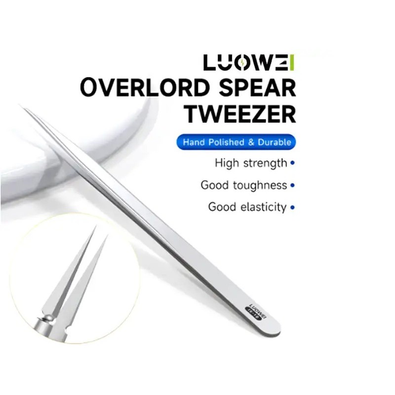 LUOWEI IS-10 Stainless Steel Tweezers