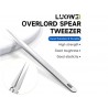 LUOWEI IS-10 Stainless Steel Tweezers