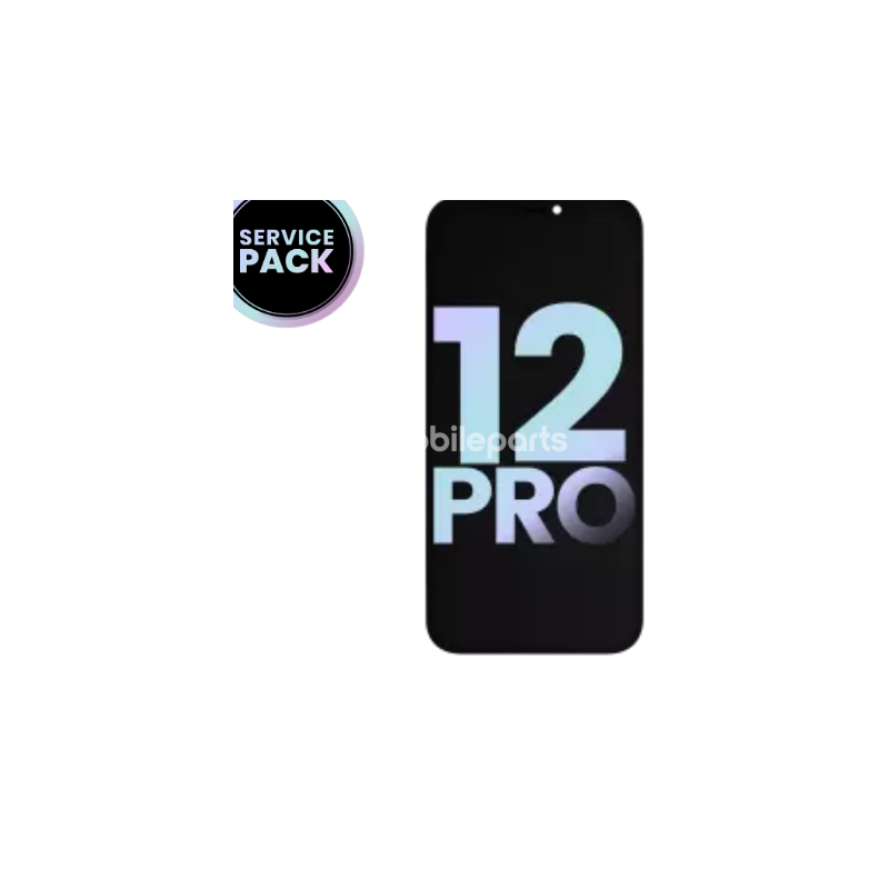 Display Touch Black iPhone 12 - 12 Pro Ori (Service Pack)