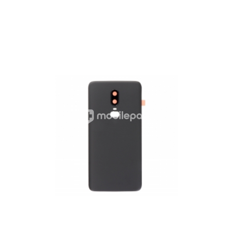 Rear Cover Matte Black +  Camera Lens OnePlus 6
