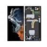 Display Touch + Frame Graphite-Sky Blue-Red Samsung SM-S908 S22 Ultra Ori