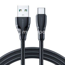 Joyroom S-A11 3A Fast Charge Type-C Data Cable 1.2m-Black