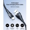 Joyroom S-A11 3A Fast Charge Type-C Data Cable 1.2m-Black