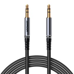 Joyroom - SY-A08 Audio-Transfer Series AUX Audio Cable 1.2m-Black
