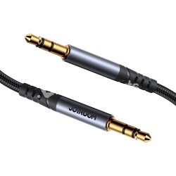 Joyroom - SY-A08 Audio-Transfer Series AUX Audio Cable 1.2m-Black