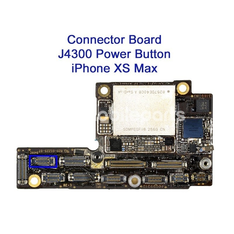 Connector Board 9 Pin Power Button iPhone XS Max