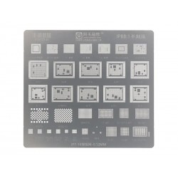 Amaoe IPBB:1 0.12MM Baseband - Hard Disk - WiFi - NFC - Code Chip Stencil iPhone 7 - 16 Pro Max