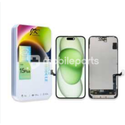 Display Touch Black + Frame iPhone 15 Plus  JK INCELL (IC Changeable)