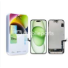 Display Touch Black + Frame iPhone 15 Plus  JK INCELL (IC Changeable)