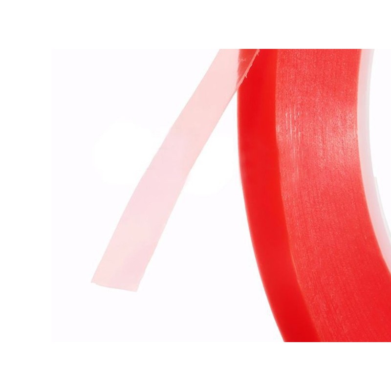 Red Acrylic Double - Sided Tape 4mm 25 MT