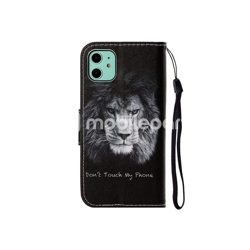 Leather Case TPU+PU Lion iPhone XS Max