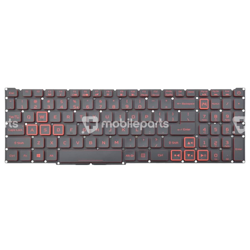 US Version Keyboard with backlight  Acer Nitro 5 AN515-56 Red