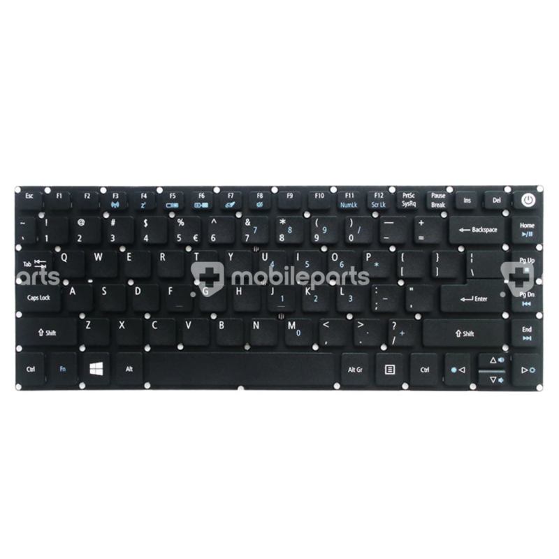 US Version Keyboard with Power Button without Blacklight Acer Swift 5 SF514-51/SF313-5 Black