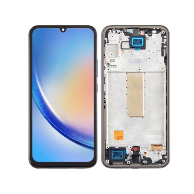 Display Touch + Frame Black Samsung SM-A346 A34 5G TFT