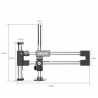 RELIFE MS2 Pro Dual-Bearing Dual-Rod Microscope Stand