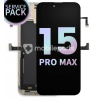 Display Touch + Frame Black iPhone 15 Pro Max Ori (Service Pack)