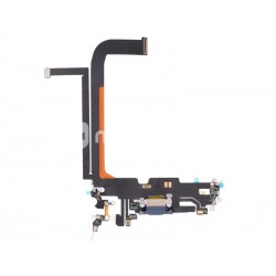 Charging Connector Blue Flex Cable iPhone 13 Pro Max (PULLED)