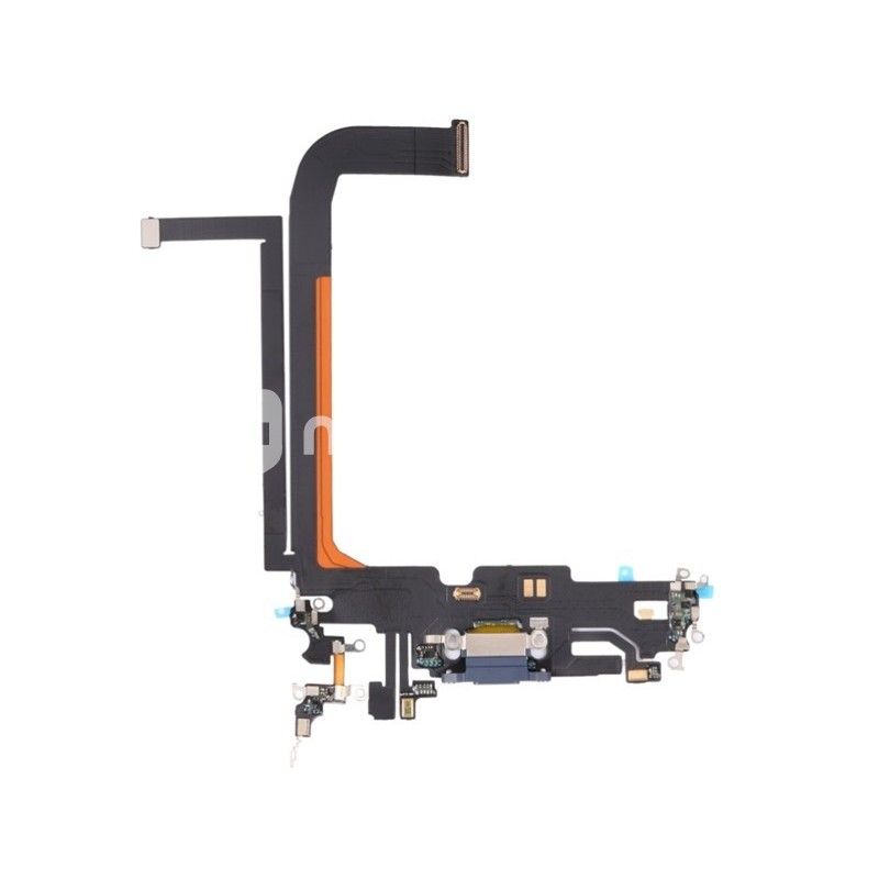 Charging Connector Blue Flex Cable iPhone 13 Pro Max (PULLED)