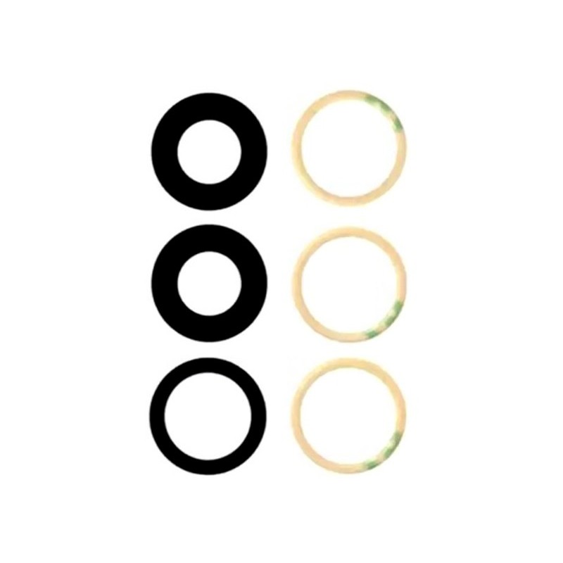 Rear Camera Lens Black iPhone 11Pro - 11 Por Max (Colour Same as Ori)