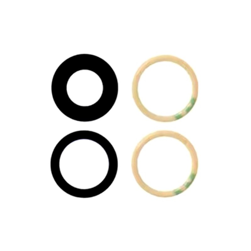 Rear Camera Lens Black iPhone 12 - 12 Mini (Colour Same as Ori)